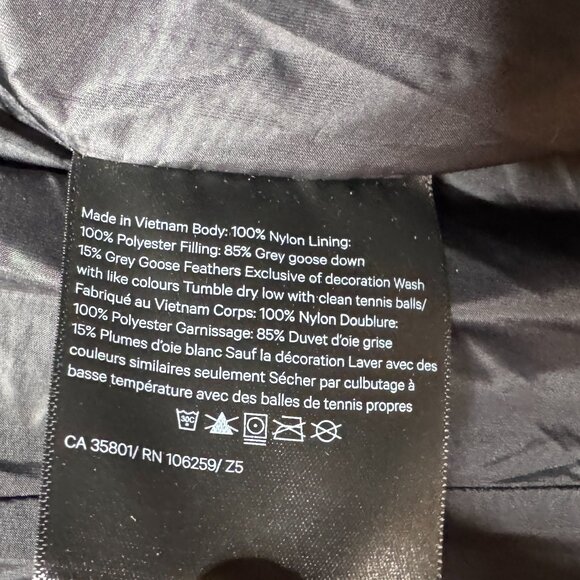 Lululemon Cloudscape Wrap Coat – Black – Size 8 - Picture 14 of 15